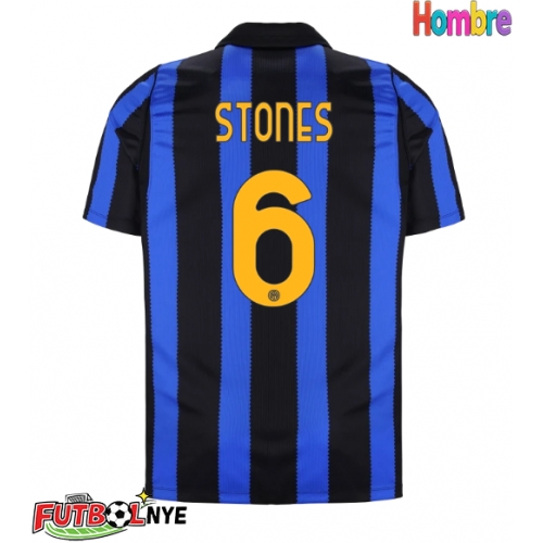 Camiseta Inter Milan John Stones #6 Primera Equipación 2026-27 manga corta